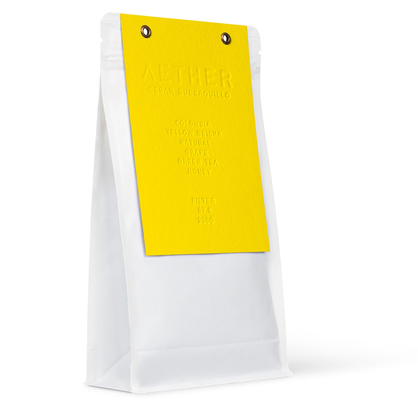 Cesar Buesaquillo - Yellow Geisha - Natural